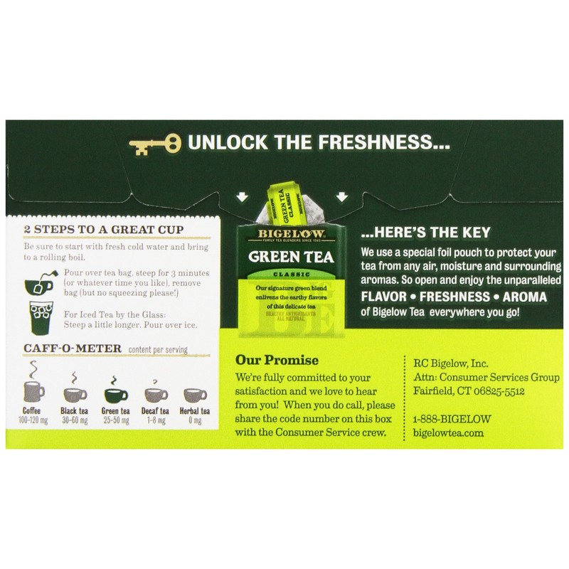 Bigelow Tea Green Tea, 20 ct