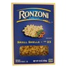 Ronzoni Small Shells Non GMO 16 Oz. Pack Of 3.
