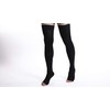 Doc Miller Medias opacas de compresión con puntera abierta, 30-40