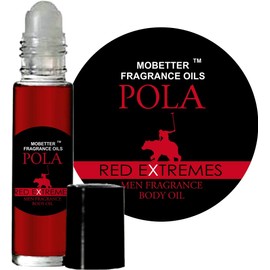 MOBETTER FRAGRANCE OILS Pola Red Extreme Cologne Body Oil for Men (10ml Roll On)