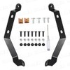 Bike Cafe Racer Front Cowl Rocket Bikini Universal (Black/Smoke Glass)