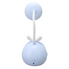 LED Table Lamp Flexible Hose Foldable Desk Light with Pen