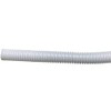 White Corrugated Conduit Split Plastic Flexible Cable Tidy Solution Tube