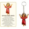 Recuerdos Divino Niño Jesús – 20 Llaveros MDF con Tarjeta