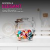 Modern Innovations 40 oz Candy & Cookie Jar with Lid,