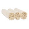 3 Fitted Cot Bed Sheets Cotton Organic for Bed Cradle