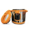 Speedy Cook Programmable Digital Pressure Cooker, 6 Quart Stainless Steel