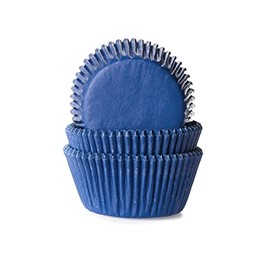 50 Cupcake Muffin Cases - Blue - House of Marie