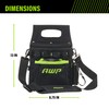 AWP Electrician Tool Pouch with Multiple Pockets, Premium Leather Utility