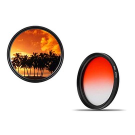 43 mm Professional Gradient Colour Filter Red Colour Filter Graduated 43 mm dHD Digital Grot