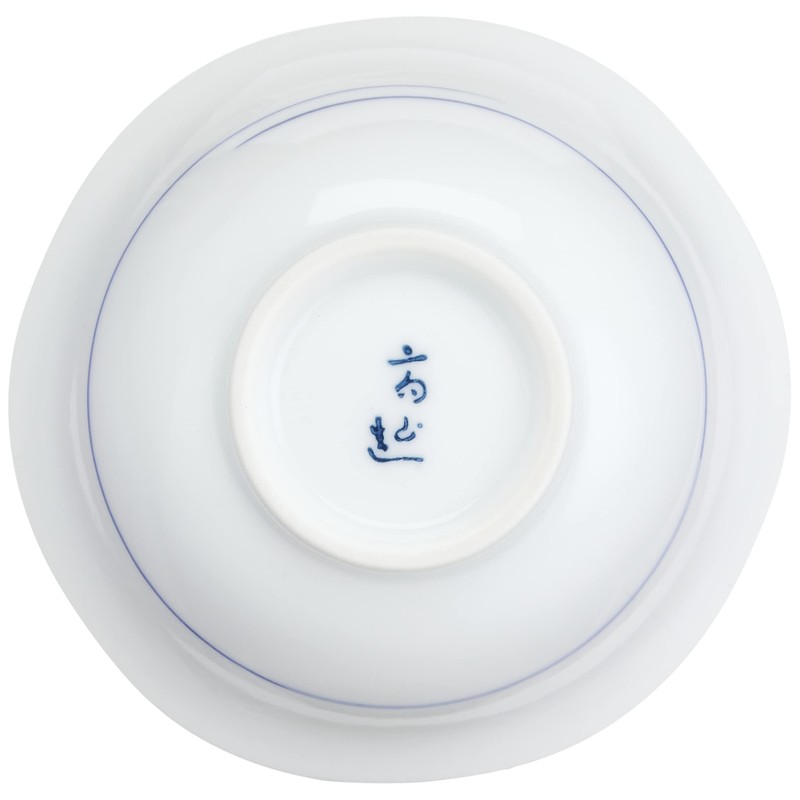 Hasami Criss Cross Grass Orchid Six People Flower 小付 49400