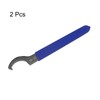 HARFINGTON 2 Pcs C Hook Spanner Wrench 28-32 Nut Shock