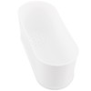 MUKCHAP 12 Pack White Rectangle Flower Plant Pot, 9 x