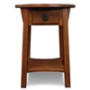 Leick Anyplace Side End Table, Russet