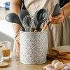 KOOV Kitchen Utensil Holder, Large Utensil Holders for Countertop, 6