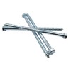 HAFD Heavy-Duty Sleeper Screws 12 x 200mm (8in) Zinc-Plated Pack