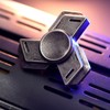 Metal ADHD Fingertip Rotating Toy Anxiety Stress Relief Stainless Steel