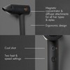 ion Luxe Turbosonic Hair Dryer, 2 Heat & Speed Settings,