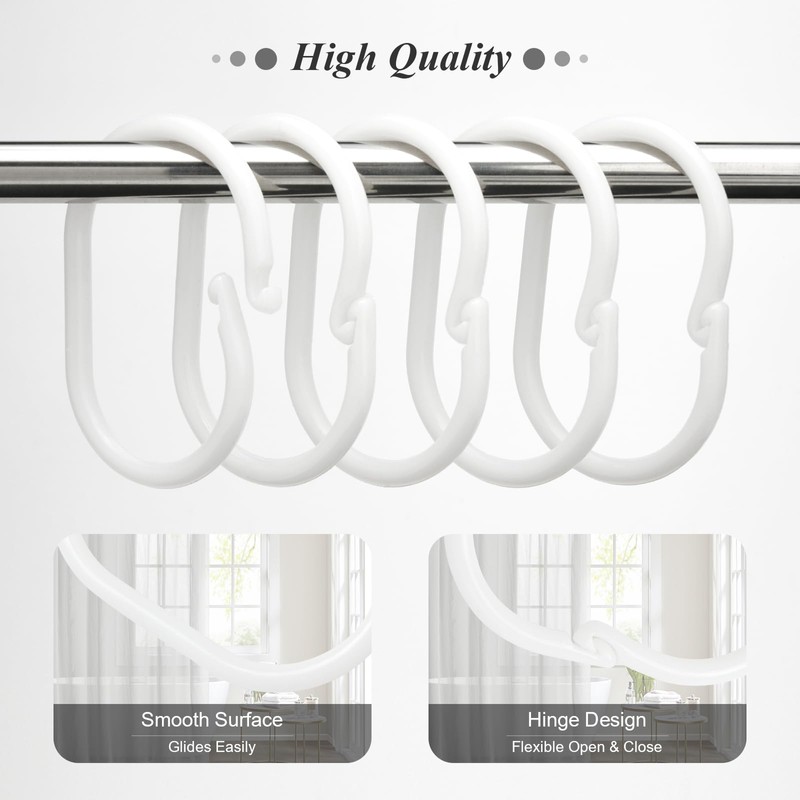 Curtain Hook Buckle, Bathroom Telescopic Rod Accessories, Bed Curtain, Door