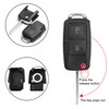 Hoembpn 2pcs compatible Volkswagen/Skoda/SEAT 2 Button Remote Key Case Replacement