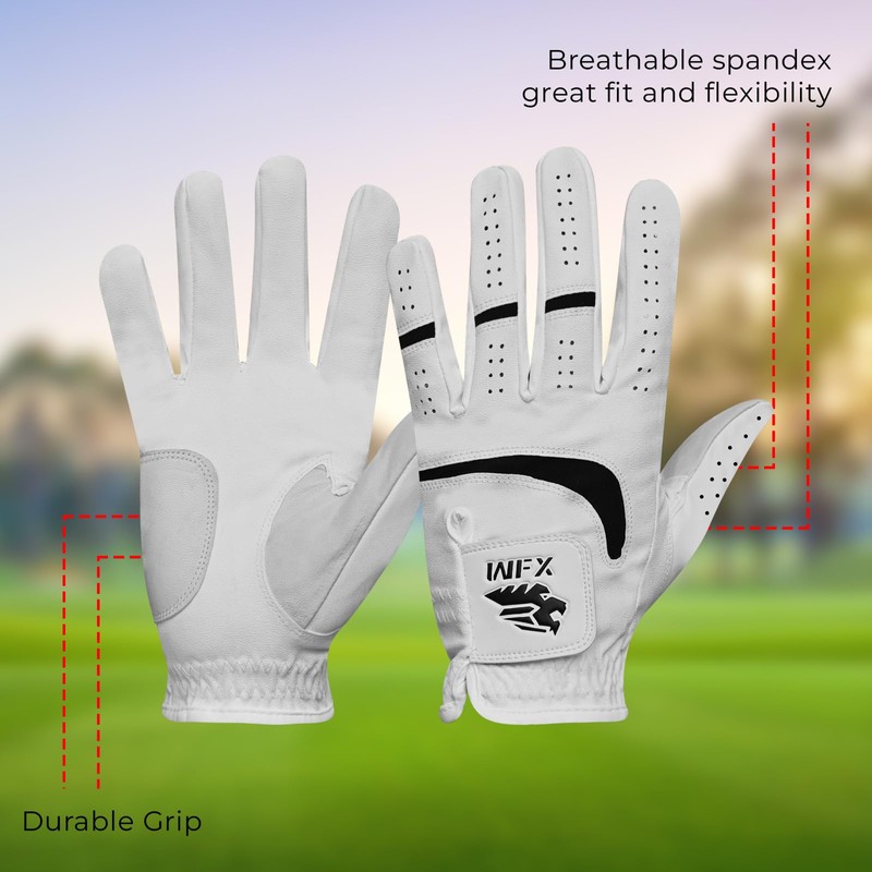 WFX Golf Glove for Golfers, Left Hand Right Premium Quality