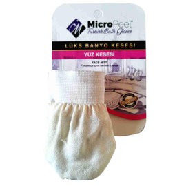 FACE Micro Peel, Turkish Bath Hamam Spa Exfoliator Kese, Glove Mitt Exfoliating Peeling Face&Body