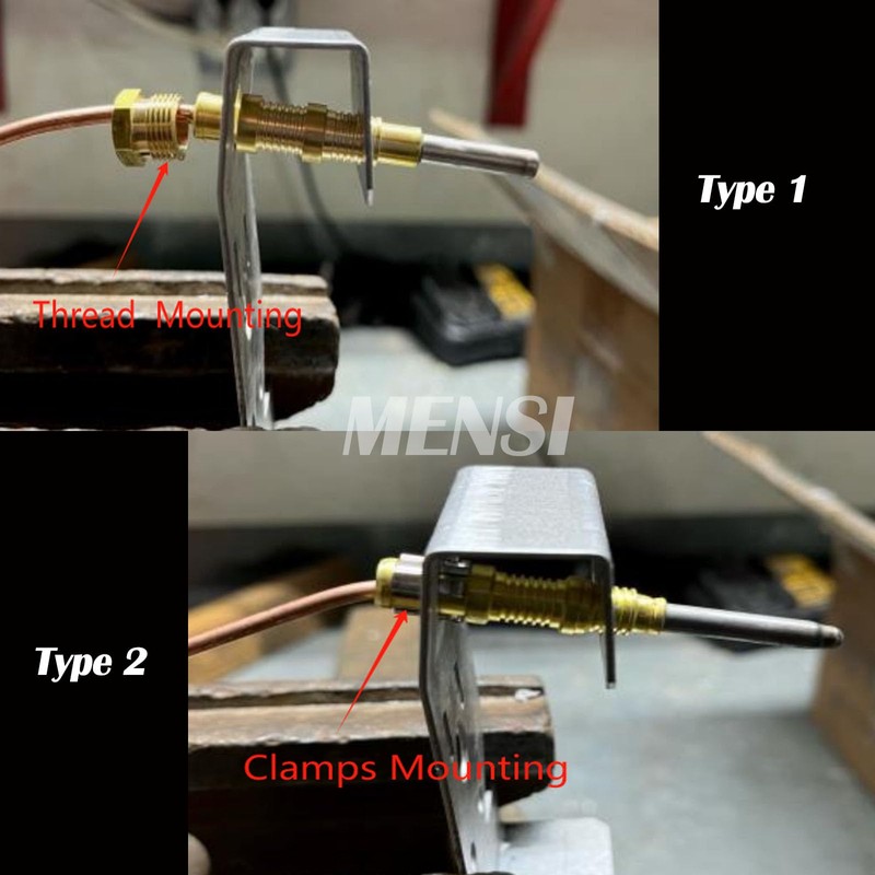 MENSI Thermocouple Compatible for RobertShaw, Heat N Glo Thermocouple Hearth