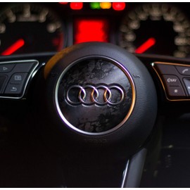 VViViD Black Forged Carbon Fiber Vinyl Wrap Roll with Air Release Technology (1 Foot by 5 Foot)