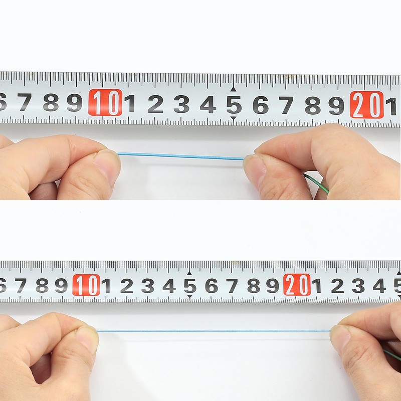 1mm x 100 M/328 Feet Rainbow Elastic String for Bracelet,