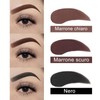 Eyebrow Stamp Waterproof Eyebrow Stamp Set, Reusable Makeup Brow Stamp