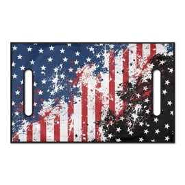 Yewattles Retro American Flag Lucky Golf Cart Seat Cover Golf Cart Accessories Seat Towel Blanket Easy to Clean Install Machine Washable Suitable for All Seasons Decor