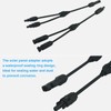 Solar Connector Y Branch Parallel Adapter Cable 2 to 1,