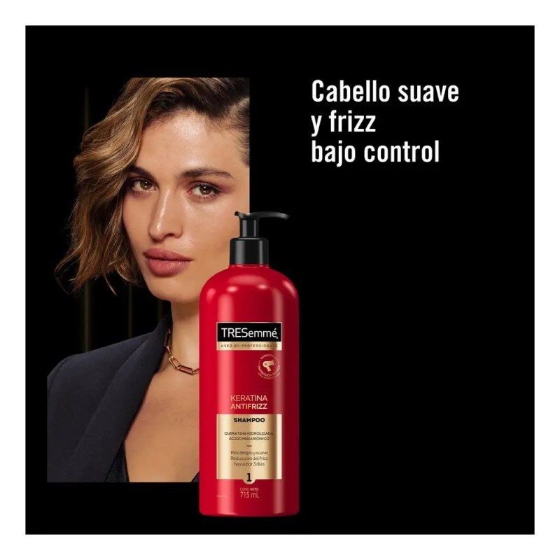 Shampoo Tresemmé Keratina Antifrizz 715 Ml