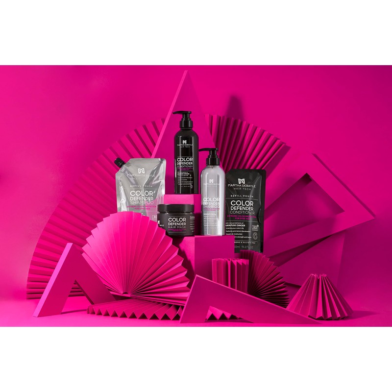 MARTHA DEBAYLE Shampoo REFILL POUCH HAIR AMPLIFIER. Máximo volumen, luminosidad