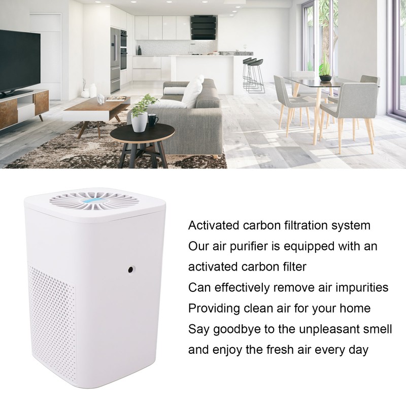 Solar Air Purifier Car Air Purifier Freshener Cleaner with 50W