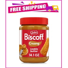 Lotus Biscoff Creamy Cookie Butter, 14.1 oz.