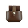Leather Tool Belt Brown 4 Tools Holder Leather Pouch Full