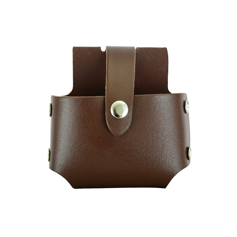 Leather Tool Belt Brown 4 Tools Holder Leather Pouch Full
