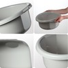 KADAX Plastic Bowl, Washing Up Bowl in Various Sizes and
