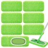 Nicemiya 8 Pack Reusable Mop Pads Compatible with Swiffer Sweeper,
