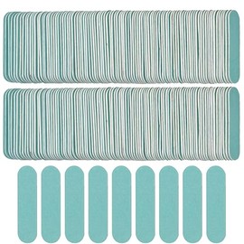 Paquete de 300 mini limas de uñas a granel (grano 180/240), limas de uñas desechables de doble cara, herramientas de manicura para el hogar o profesio