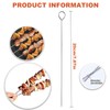 20 PCS BBQ Metal Skewers Stainless Steel,air Fryer skewers 7.87''/20cm