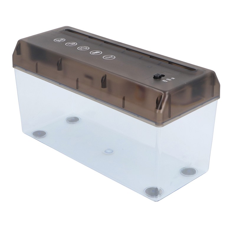 Strip Cut Paper Shredder USB Or Battery Powered Electric A4