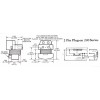 Klixon New Sensata 1-Phase Motor Start Compressor Relay Plug-On Female