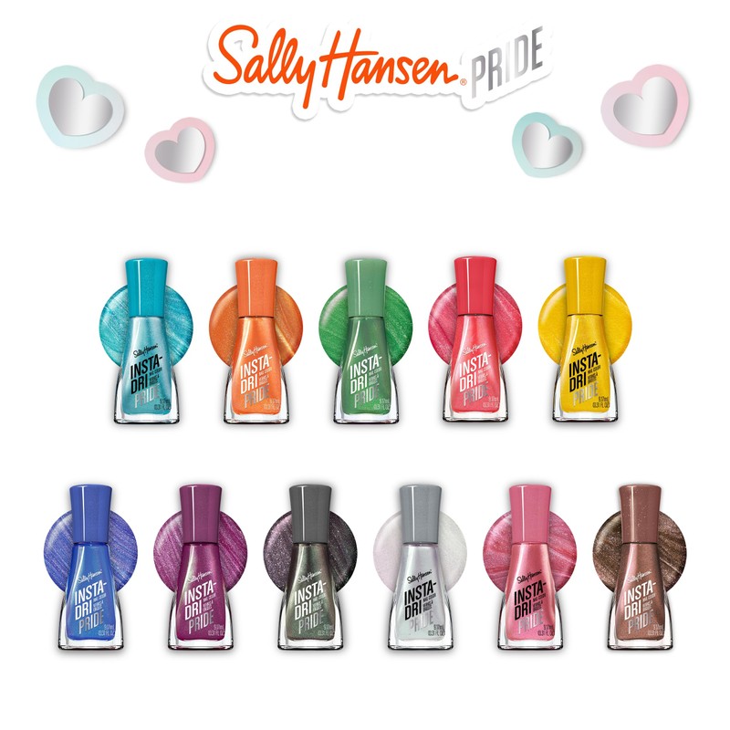 Sally Hansen Insta-Dri Pride - LGB-Tea​​, 0.3oz