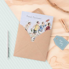 Berni Parker Road Runners! Mans Birthday Card