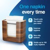 Tork Xpressnap Tabletop Napkin Dispenser Walnut N4, Compact, Image Range,