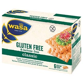 Wasa Knäckebrot Lactose- und Glutenfrei 240g Packung, 6 Portionen 40g