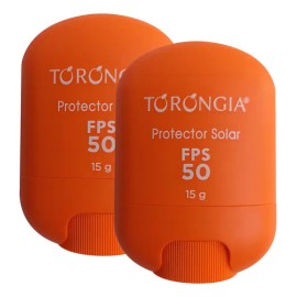 2 Protector Solar En Barra Torongia Bloqueador Fps50 Uvbuva                                                                                           