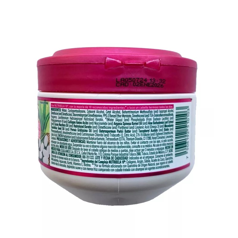 NutriBela10 Tratamiento Capilar Keratina Natural 300g
